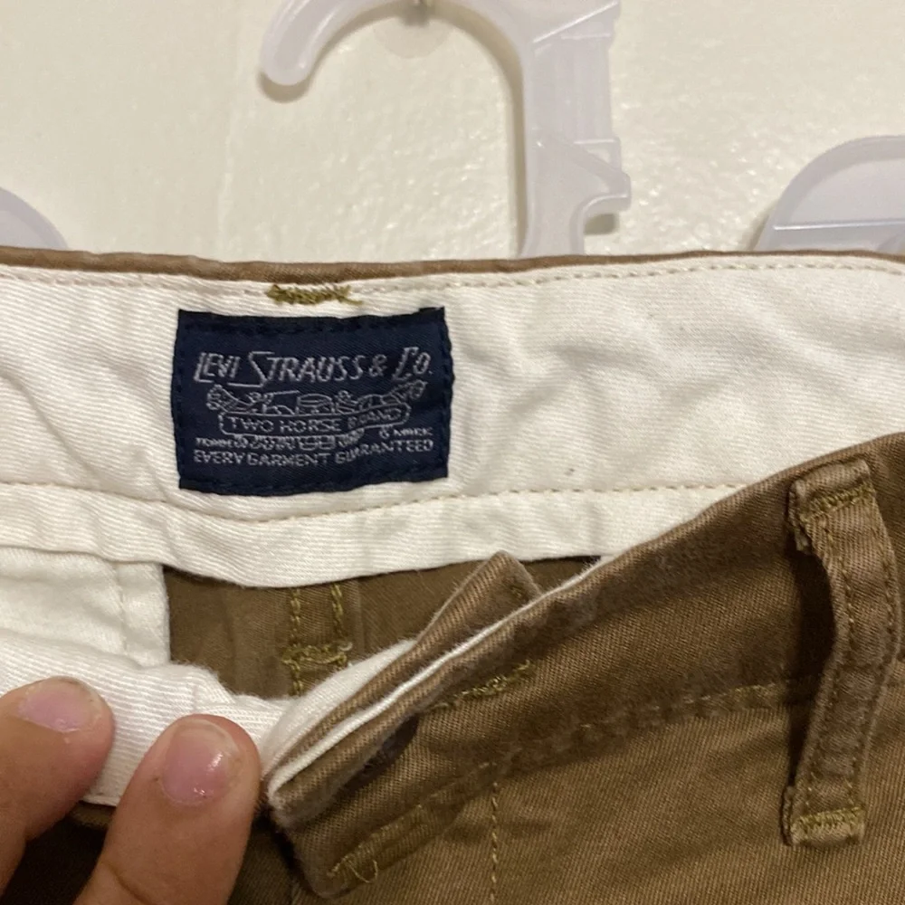 Levi strauss & co two horse brand pants size 34w 30 L chino’s waterless - Picture 4 of 6